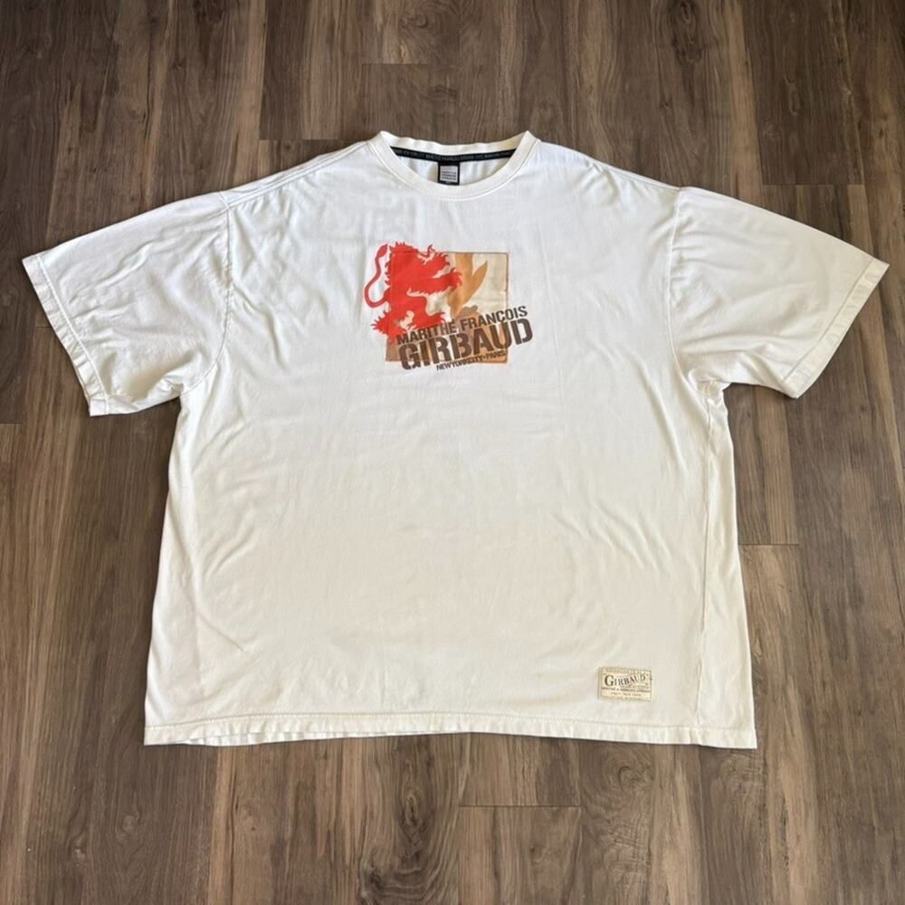 Vintage Marithe Francois Girbaud T-Shirt Men's Size 3XL Short Sleeve Y2K